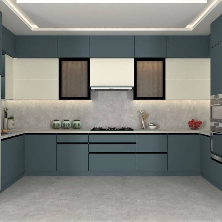 Modern Matte Finish Sliding Wardrobe with Internal Dresser & Accessory Tray - Execution #